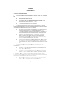 12-1 Capítulo Doce Servicios Financieros Artículo 12.1: Ámbito de