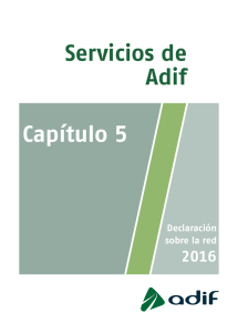 Servicios de Adif Capítulo 5