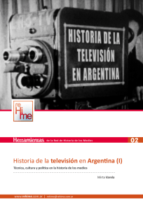 Historia de la televisión en Argentina (I)
