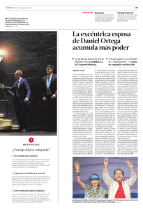 La excéntrica esposa de Daniel Ortega acumula más
