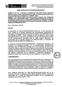 Res. N° 001-2016/PSO-INDECOPI-PUN