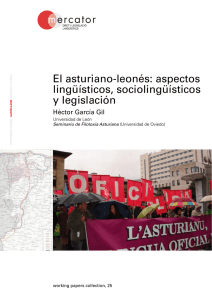 El asturiano-leonés: aspectos lingüísticos, sociolingüísticos