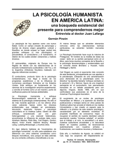 la psicología humanista en america latina