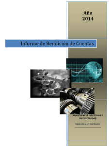 Informe Anual Rendición de Cuentas 2014