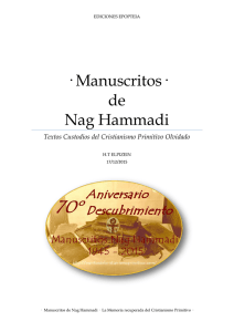 Manuscritos· de Nag Hammadi - Escritos del Cristianismo Primitivo