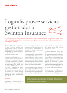 Logicalis provee servicios gestionados a Swinton Insurance