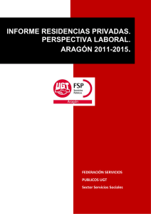 informe residencias privadas. perspectiva laboral - UGT