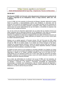 B. Disposiciones particulares - Col·legi d`Aparelladors de Barcelona