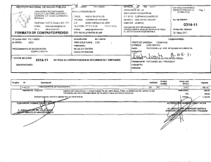 DOR 2101.000435 ENTREGA:W:ÉW` TEN IN SP VER DBSERVAC