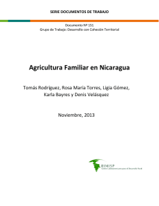 Agricultura Familiar en Nicaragua