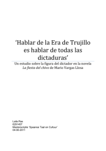 `Hablar de la Era de Trujillo es hablar de todas las dictaduras`