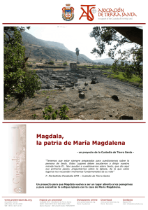 Magdala, la patria de María Magdalena