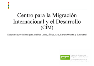 Presentación CIM Paraguay 31.08.15