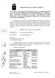 resolución definitiva y propuesta de contratación