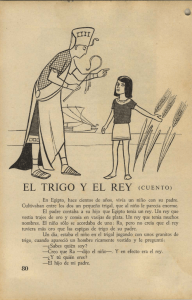 Page 1 EL TRIGO Y EL REY (CUENTO) ño con su padre. o, hace