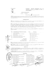 Expediente: Elecciones Municipales del 15 de