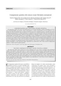 Componente quístico del cáncer renal: Revisión conceptual