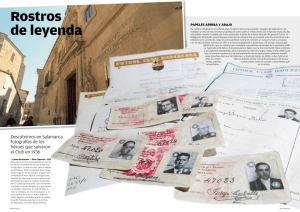 Rostros de leyenda - La Gaceta de Salamanca