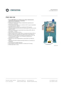 PHE-100+150 - Mecamaq prensas hidraulicas