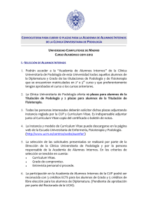 Academia de Alumnos Internos - Universidad Complutense de Madrid