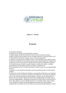 Prometeo - Biblioteca Virtual Universal