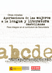 Aportaciones de las mujeres a la lengua y literatura castellanas