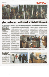 ¿Por qué eran caníbales los 13 de El Sidrón?