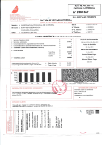 Monto Ultimo Pago : 60.51 1.032—O Fecha Ultimo Pago