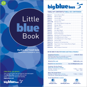 Little Book - Big Blue Bus