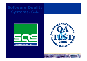 Software Quality Systems, S.A.