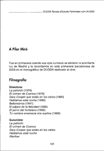 A Pilar Miró Filmografia