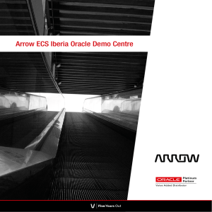 Arrow ECS Iberia Oracle Demo Centre