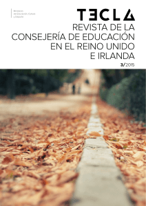 REVISTA DE LA CONSEJERÍA DE EDUCACIÓN EN EL REINO