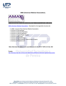 AMA (American Medical Association).