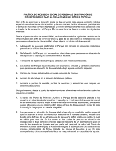 POLÍTICA DE INCLUSION SOCIAL DE PERSONAS EN SITUACIÓN