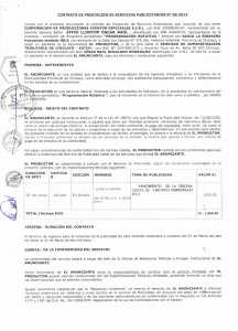 Contrato N° 006-2013