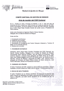 Dirección: Av. 20 de Marzo y Paciñco Centeno Teléfonos: (593) (5