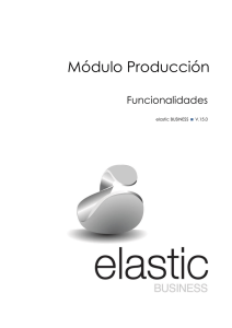 Módulo Producción - elastic business