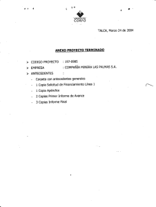 OBTENCION DE ZINC METALICO DESDE CONCENTRADOS