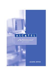 Manual de Alcatel Advanced Reflexes