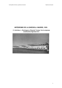 hipódromo de la zarzuela. madrid, 1935.