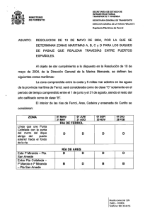 Resolución de 09/03/2015, del Capitán Marítimo de Ferrol