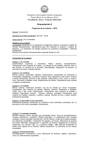 Orquestación II - Universidad Católica Argentina