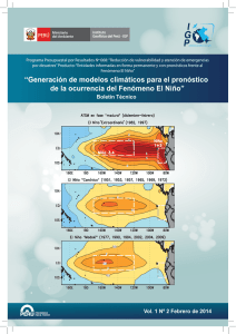 Variedades de El Niño. - Subdirección de Ciencias de la Atmósfera