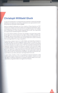 Page 1 Christoph Willibald Gluck La etapa del preclasicismo es