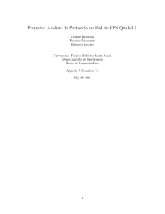 Análisis de Protocolo de Red de FPS QuakeIII.