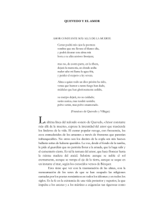 Quevedo y el amor - Marco Antonio Corcuera