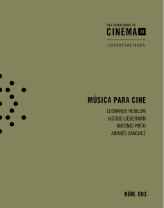 MÚSICA PARA CINE