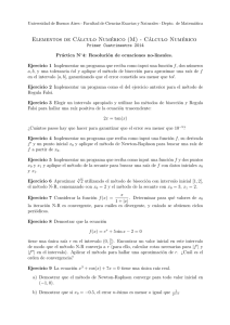 Elementos de Cálculo Numérico (M)