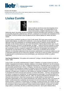 imprimir - lletrA - Literatura catalana en internet